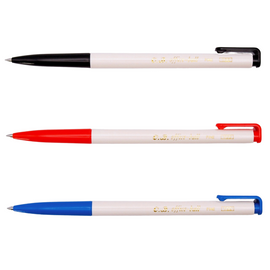 レトロ可愛い！台湾 O.B. 100 オフィスボールペン｜復古懷舊 O.B. 100 自動原子筆｜カラー：ブラック、レッド、ブルー