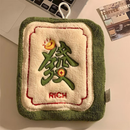 お手拭きタオル 麻雀 吉祥文字：發｜好運擦手巾 麻將發