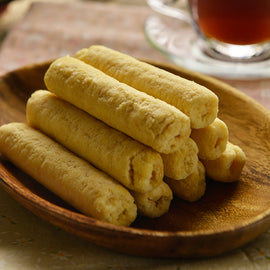 北田 こんにゃく玄米ロール 卵黄味｜北田 蒟蒻糙米捲（蛋黃口味）｜160g（約16本入）