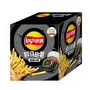 台湾 Lays レイズ フレッシュカット クリスピー ピータン味ポテトスティック｜樂事 鮮切脆薯 皮蛋口味薯條 72g