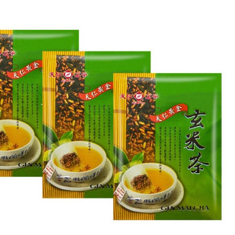 天仁茗茶 ゴールディン玄米茶(原片) ティーバッグ| 黃金玄米 天仁茗茶 ゴールディン玄米茶(原片) ティーバッグ| 黃金玄米