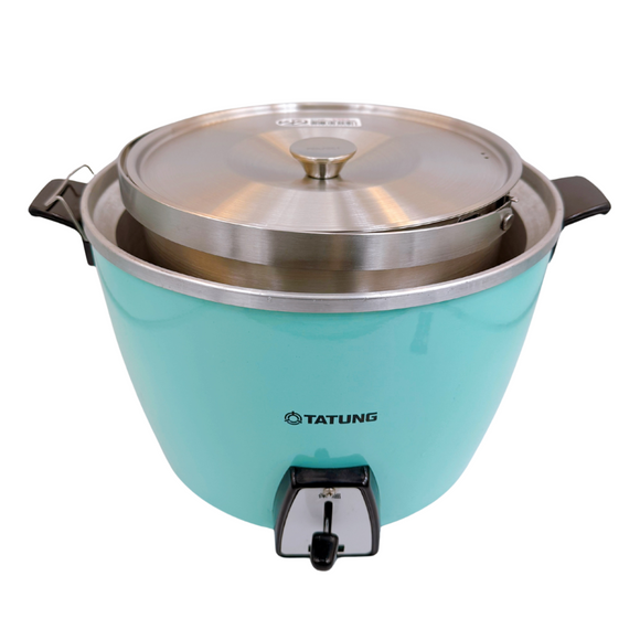 直火OK 多用途 蓋付き・持ち手付き厚手電鍋内鍋セット 10人用・10合（Lサイズ電鍋適用）