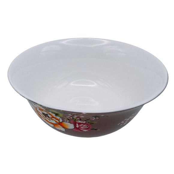 台湾花布（客家花布）柄 食器 飯碗 ラベンダー｜台灣花布（客家花布）飯碗 紫