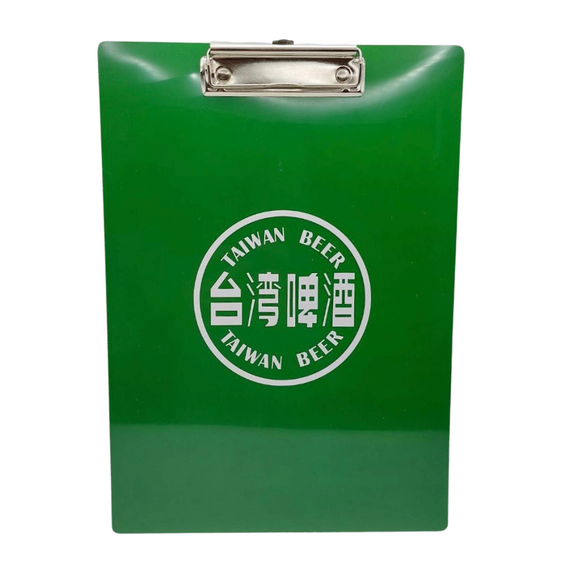 台湾ビール 公式 クリップボード｜台灣啤酒 帳單夾｜新品／新品（擦れキズあり）