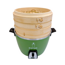 〈身のみ〉サイズぴったり！大同電鍋専用竹蒸籠（せいろ）6人前・Mサイズ適合