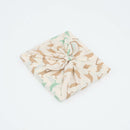 印花楽 風呂敷 台湾八哥5号 森のグリーンブラウン｜包布巾 台灣八哥5號 山林綠棕