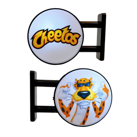 〈大変レア〉台湾限定 チートス Cheetos ロゴ 光る看板マグネット｜奇多 Cheetos 發光招牌磁鐵