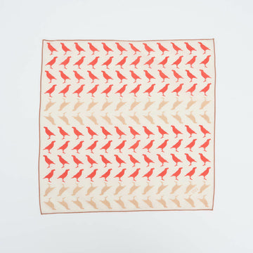 印花楽 風呂敷 台湾八哥5号 ローズミルクティー｜包布巾 台灣八哥5號 玫瑰奶茶