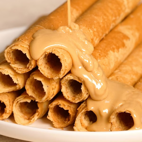 義美IMEI 厚焼きエッグロール ピーナッツ風味｜義美厚濃蛋捲 香濃花生｜4本/パック・2パック入｜152g