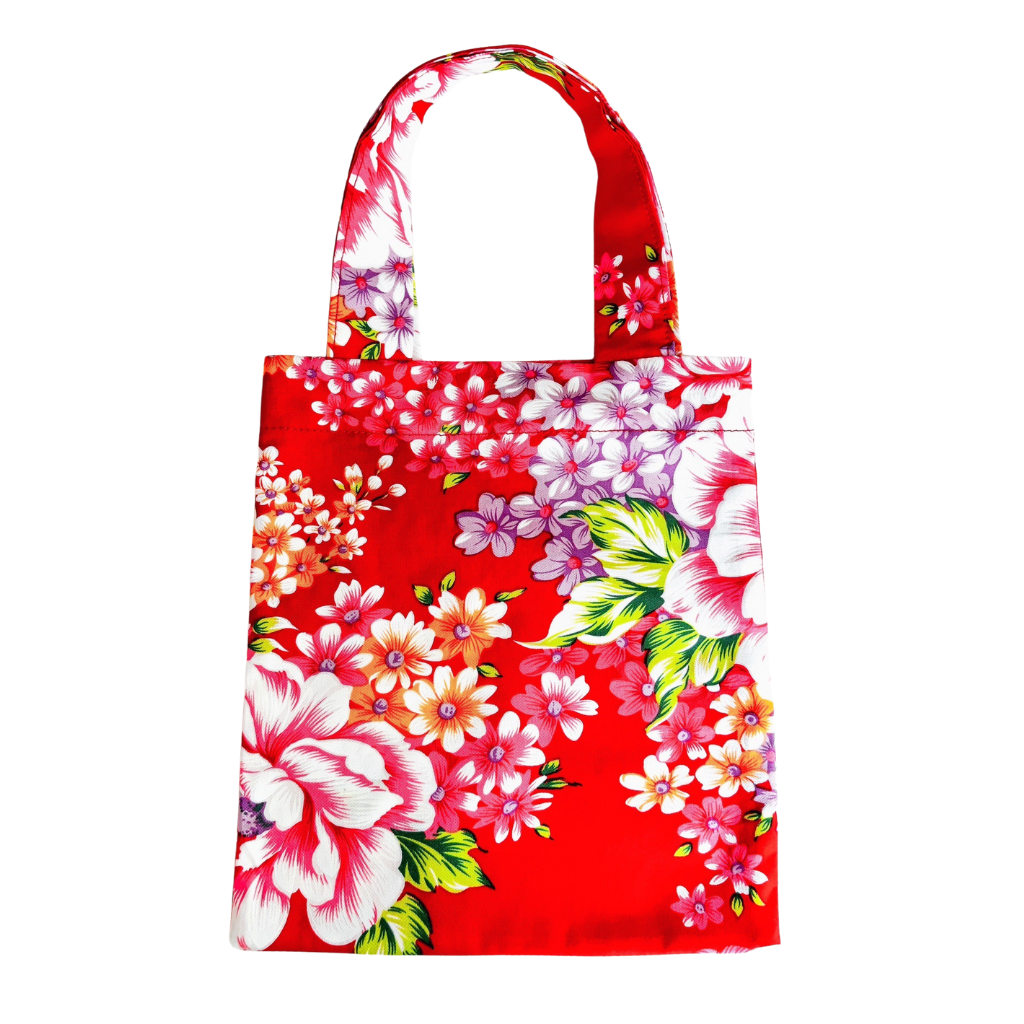 Hakka Rainy 客家花布 トートバッグ|花布小提袋|台湾花布 | Taiwan Hakka Rainy 客家花布 トートバッグ|花布小提袋|台湾花布 | Taiwan