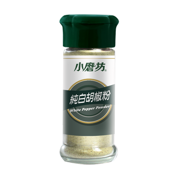 小磨坊 台湾産 白こしょう（白コショウ・ホワイトペパー）｜小磨坊 白胡椒粉 25g