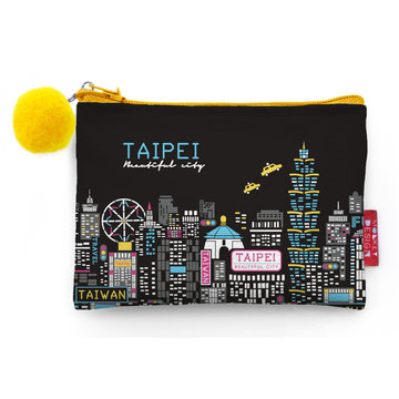 猴子設計 Monkey Design コインケース（ポーチ・小銭入れ） 夜の台北｜零錢包 夜訪台北