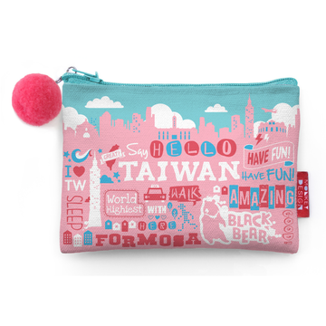 猴子設計 Monkey Design コインケース（ポーチ・小銭入れ） ワクワク台湾｜零錢包 驚艷台灣