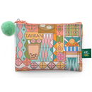 猴子設計 Monkey Design コインケース（ポーチ・小銭入れ） 台湾レトロ窓×台湾グルメ｜零錢包 台灣花窗小吃