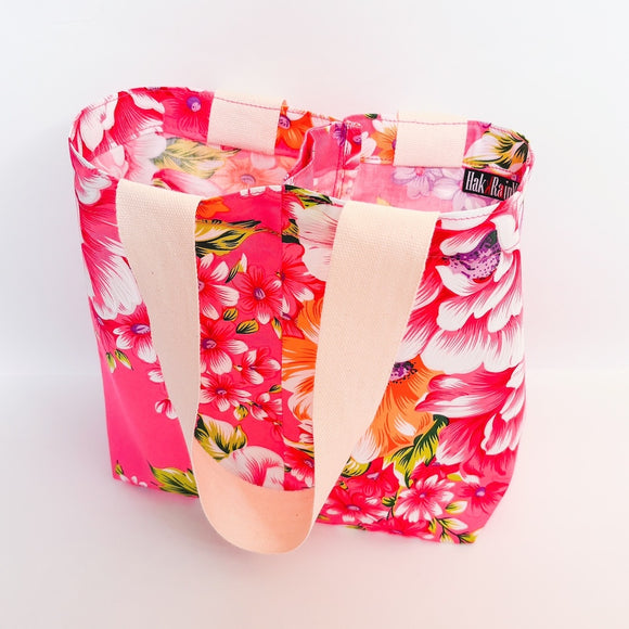 Hakka Rainy 客家花布 ドリンクバッグ（2杯用）｜花布雙杯飲料提袋｜台湾花布