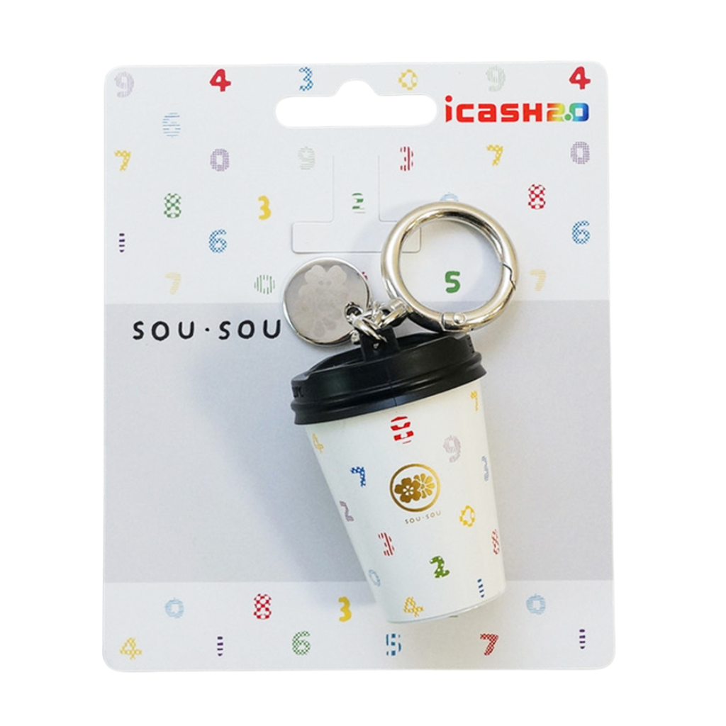 ⁡数量限定 レア台湾交通系ICカード SOU・SOU 十数（そすう）コーヒーカップ icash2.0 ｜SOU SOU 隨行杯 icash2.0