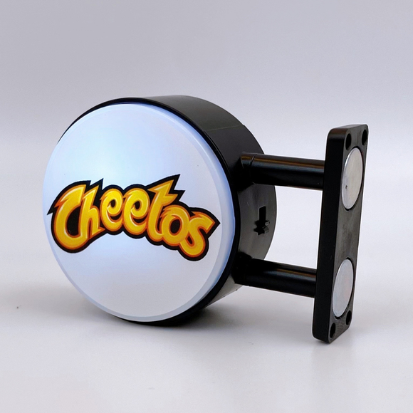 〈大変レア〉台湾限定 チートス Cheetos ロゴ 光る看板マグネット｜奇多 Cheetos 發光招牌磁鐵