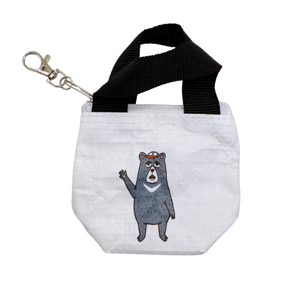 台湾ドン・キホーテ限定 Donki x TMpaintミニトート XXS（ドンペン/かき氷/タピオカ/台湾黒熊/ヤマムスメ）｜台灣 Donki x TMpaint防水編織袋 XXS號（DONPEN/刨冰/珍奶/黑熊/藍鵲）