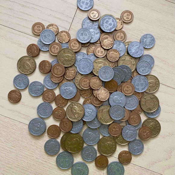 台湾のお金そっくり！ニュー台湾ドル コイン雑貨（1元・5元・10元・50元）｜新台幣仿真硬幣（1元・5元・10元・50元）