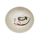 台湾レトロ メラミン製 豆皿（醤油皿） おいしい文字・なす柄｜台灣路邊攤用 美耐皿豆油池 美味・好吃平假名・茄子