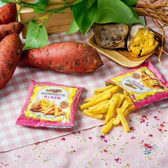 台湾 カディナ Cardina 95℃ スイートポテトスティック（さつまいもスティック） プレーン｜卡迪那95℃ 甜心地瓜條 原味 80g