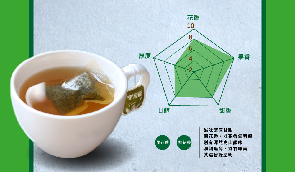 T世家 阿里山高山茶 48バッグ入（2g/バッグ）｜個包装 | Taiwan Love