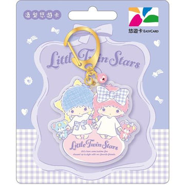⁡数量限定 レア台湾交通系ICカード（悠遊カード）サンリオ リトルツインスターズ（キキララ） チェック｜雙星仙子造型悠遊卡 格子風