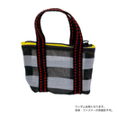 ミニ漁師網バッグ コインケース（小銭入れ﻿）モノトーンボーダー（ブラック・グレー）｜迷你茄芷袋零錢包 黑灰條紋（本体・ファスナーの色はランダム出荷）※ご購入の場合、色の原因で返品・交換は対応不可