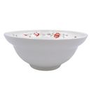 レトロ可愛い 大同磁器 バラ柄 魯肉飯・鶏肉飯用ボウル 飯碗（深め） 直径14.5cm｜大同磁器 4.5吋 天井深碗（玫瑰花）