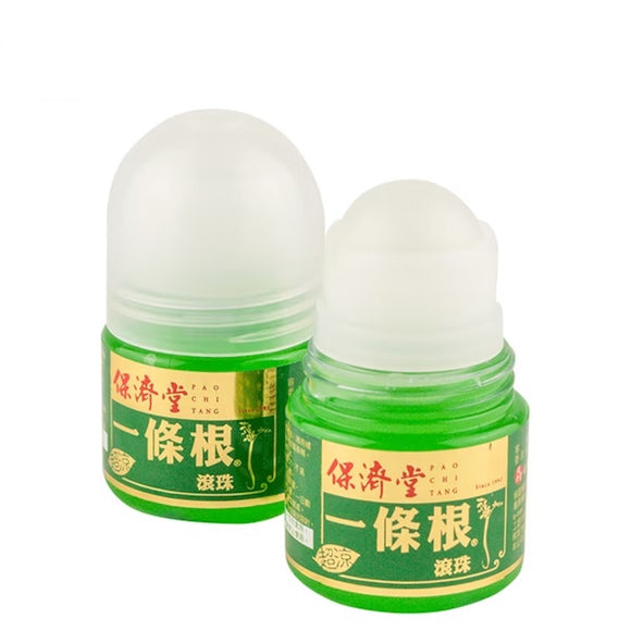 台湾 一條根（一条根） マッサージオイル・ロールタイプ 保済堂 ｜保濟堂 一條根精油滾珠瓶 35ml