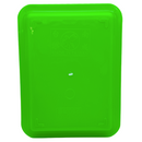 台湾の万能カラフルプラスチックトレイ（浅め） 小｜カラー：グリーン｜塑膠長方盤（淺） 綠色 小