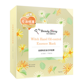 我的美麗日記（私のきれい日記）フローラル オイルコントロール エッセンスマスク（フェイスパック）｜我的美麗日記 金縷梅控油花萃面膜 7枚入（20ml/枚）