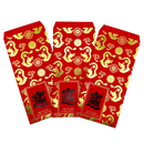 ご祝儀袋 お年玉袋 紅包 ホンバオ 合体字 招財進宝｜紅包袋 招財進寶｜3枚入/パック