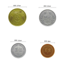 台湾のお金そっくり！ニュー台湾ドル コイン雑貨（1元・5元・10元・50元）｜新台幣仿真硬幣（1元・5元・10元・50元）