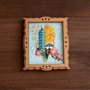 猴子設計 Monkey Design 刺繍マグネット 宝島台湾インプレッション｜刺繡磁鐵 寶島印象