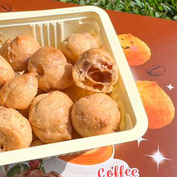 〈3点セット〉義美 コーヒーパフ｜コーヒーパイシュー｜義美小泡芙 香焙咖啡 57gx3 - 0