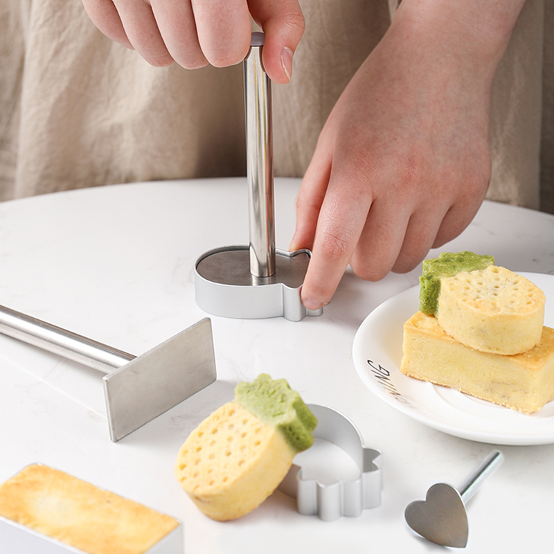 パイナップル型 パイナップルケーキ押し型 製菓用品 製菓道具｜鳳梨形 鳳梨酥壓棒
