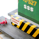 ミニチュア台湾変電箱型 貯金箱（ブルー／グリーン）｜微縮變現箱存錢筒（變電箱存錢筒）（風景藍／經典綠）