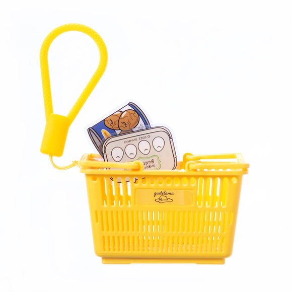 ⁡数量限定 レア台湾交通系ICカード サンリオ ぐでたま gudetama 買い物かご 悠遊カード（ユーユーカード）｜蛋黃哥購物籃3D造型悠遊卡