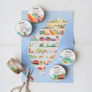 マスキングテープ 中台湾｜台灣特色紙膠帶 中台灣 15mm x 6m