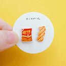 日日野餐 PIKNIK ピアス／イヤリング 台湾お菓子｜日日野餐 PIKNIK 耳環／耳夾 翻玩零食系列