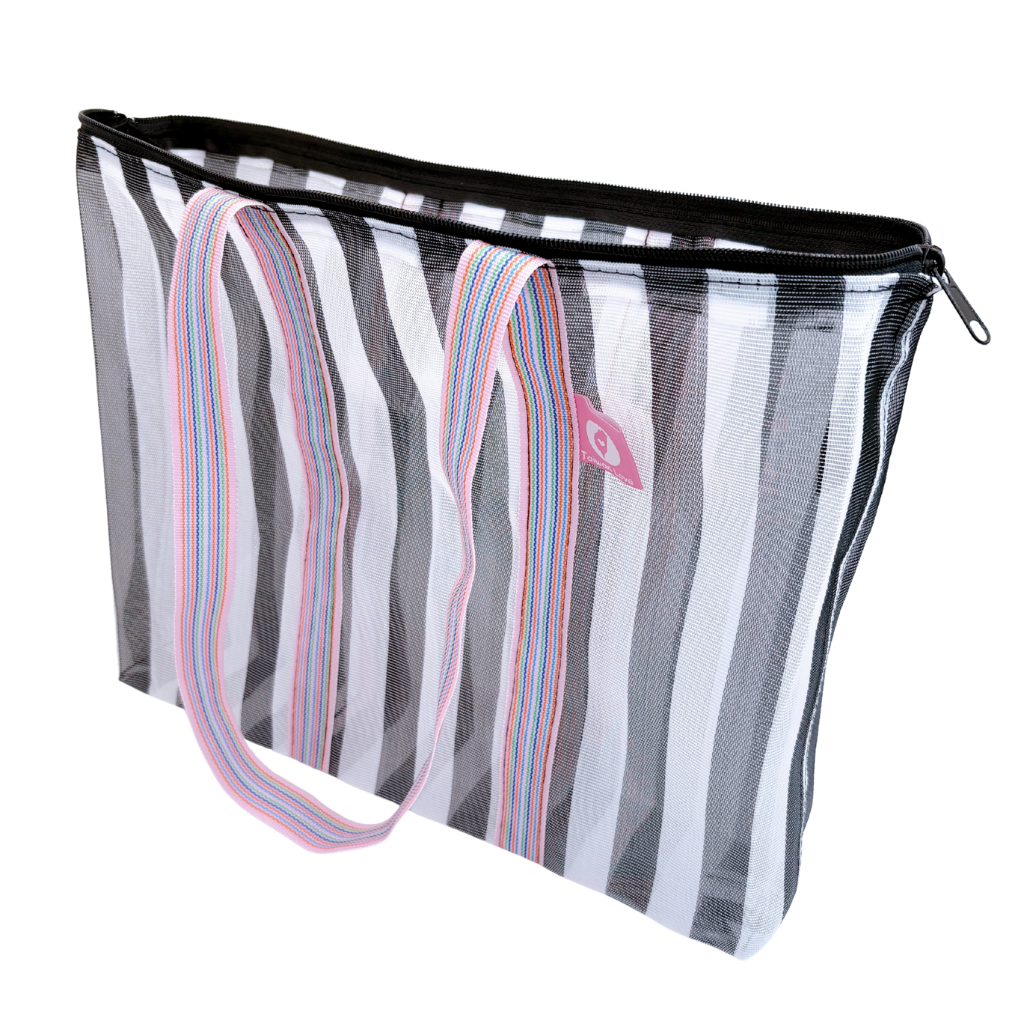 Taiwan Love オリジナル モノトーンストライプ柄（ブラック・グレー