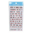 日本語 中国語 言葉 透明ステッカー （台湾製）｜日文 中文 單字 透明手帳貼紙