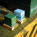 ミニチュア台湾変電箱型 貯金箱（ブルー／グリーン）｜微縮變現箱存錢筒（變電箱存錢筒）（風景藍／經典綠）