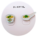 日日野餐 PIKNIK ピアス／イヤリング 台湾B級グルメ・麺線｜日日野餐 PIKNIK 耳環／耳夾 台灣文化系列 台灣小吃麵線羹