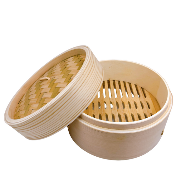 〈身＋蓋セット〉サイズぴったり！大同電鍋専用竹蒸籠（せいろ）10人・11人前・Lサイズ適合