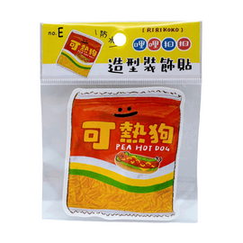 RIRIKOKO 防水ステッカー 可楽果（カーラーグオ）｜哩哩扣扣 造型裝飾貼 可熱狗（可樂果）