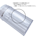 台湾製 レトロ可愛い 漢方薬用小分け容器（大・中・小）｜透明ケース 赤ふた｜小物入れ｜中藥罐（大・中・小）-9