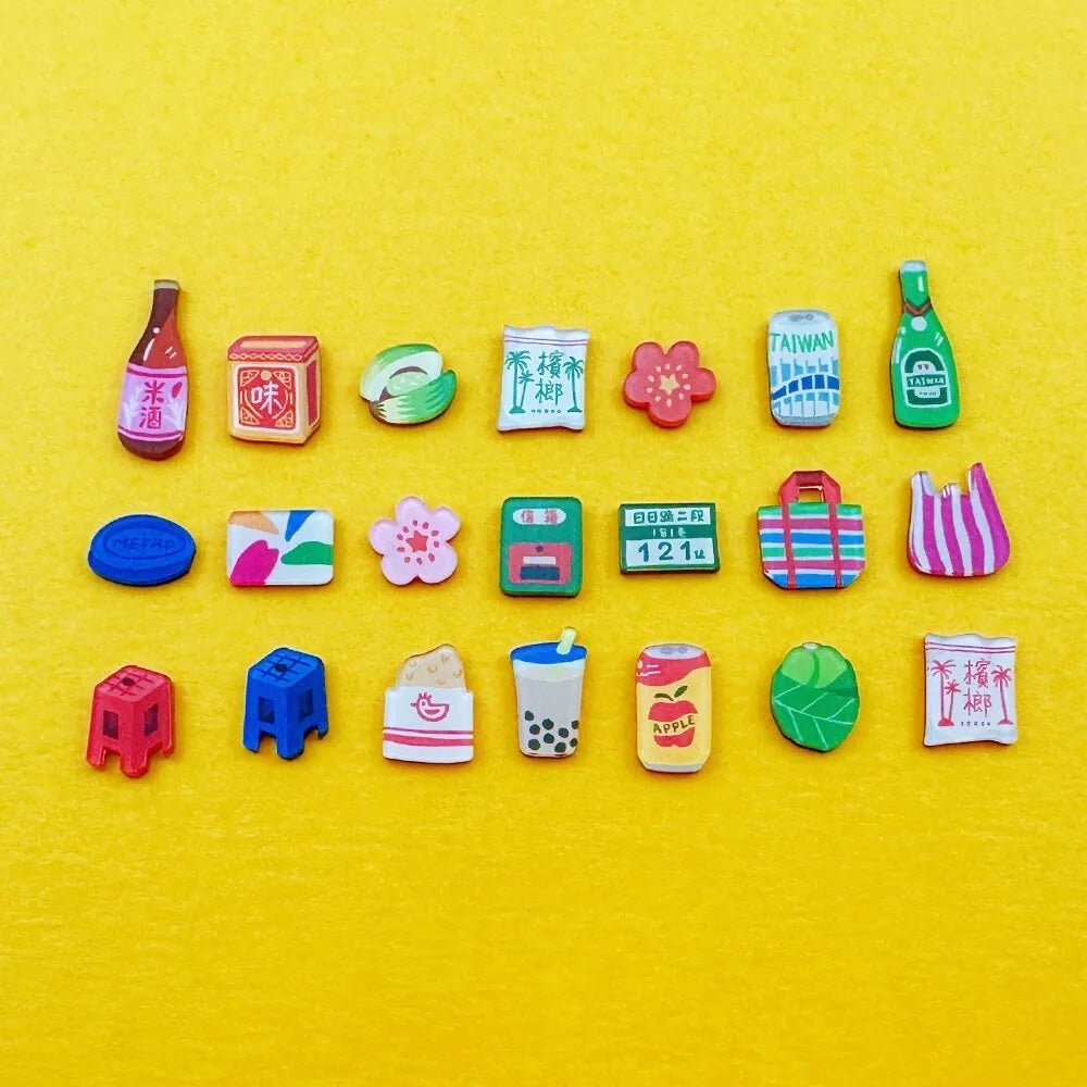 toraboshi✽様　イヤリング・フィギアリース　おまとめ商品 日日野餐 PIKNIK ピアス／イヤリング 台湾ツキノワグマ｜日日野餐
