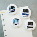 台北メトロ Taipei Metro 列車 ブリキマグネットセット｜台北捷運 捷運馬口鐵磁鐵（冰箱貼）｜お土産